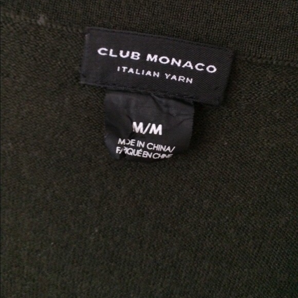 Club Monaco Merino Wool ~ Italian Yarn Sweater - Picture 2 of 3